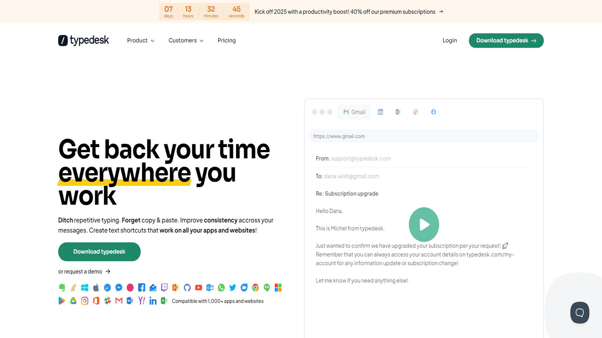 typedesk
