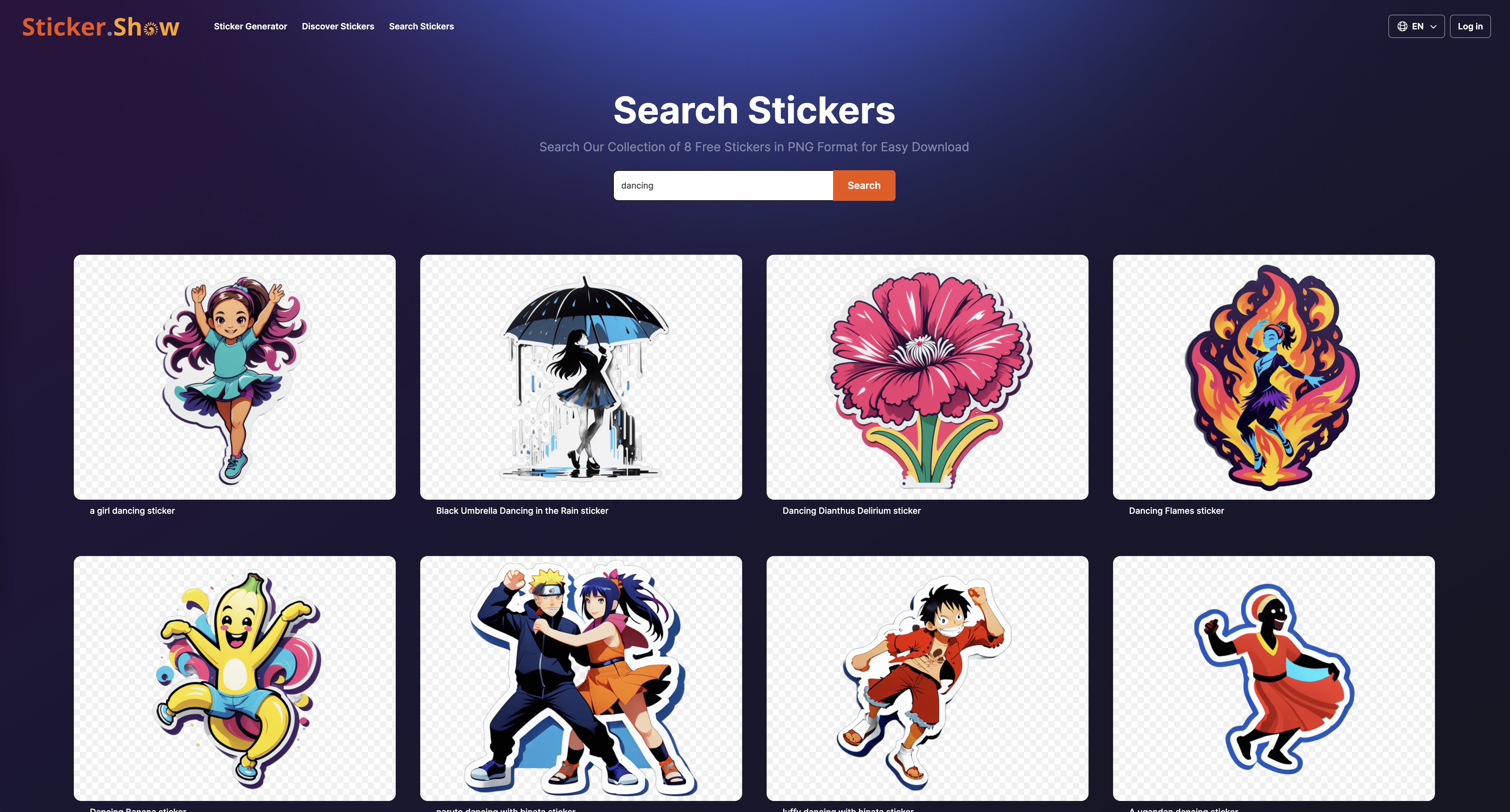 Sticker.Show