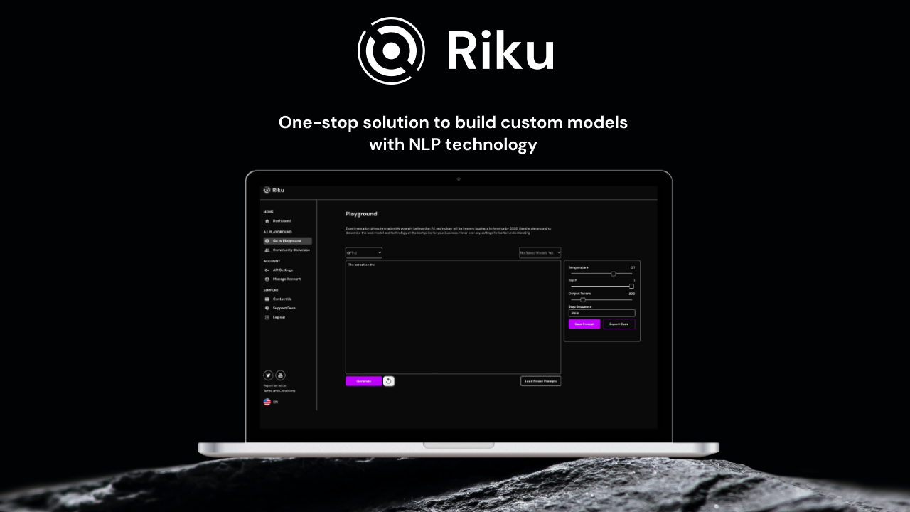 Riku.AI：零代码 AI 平台，轻松构建与部署自定义 AI 应用