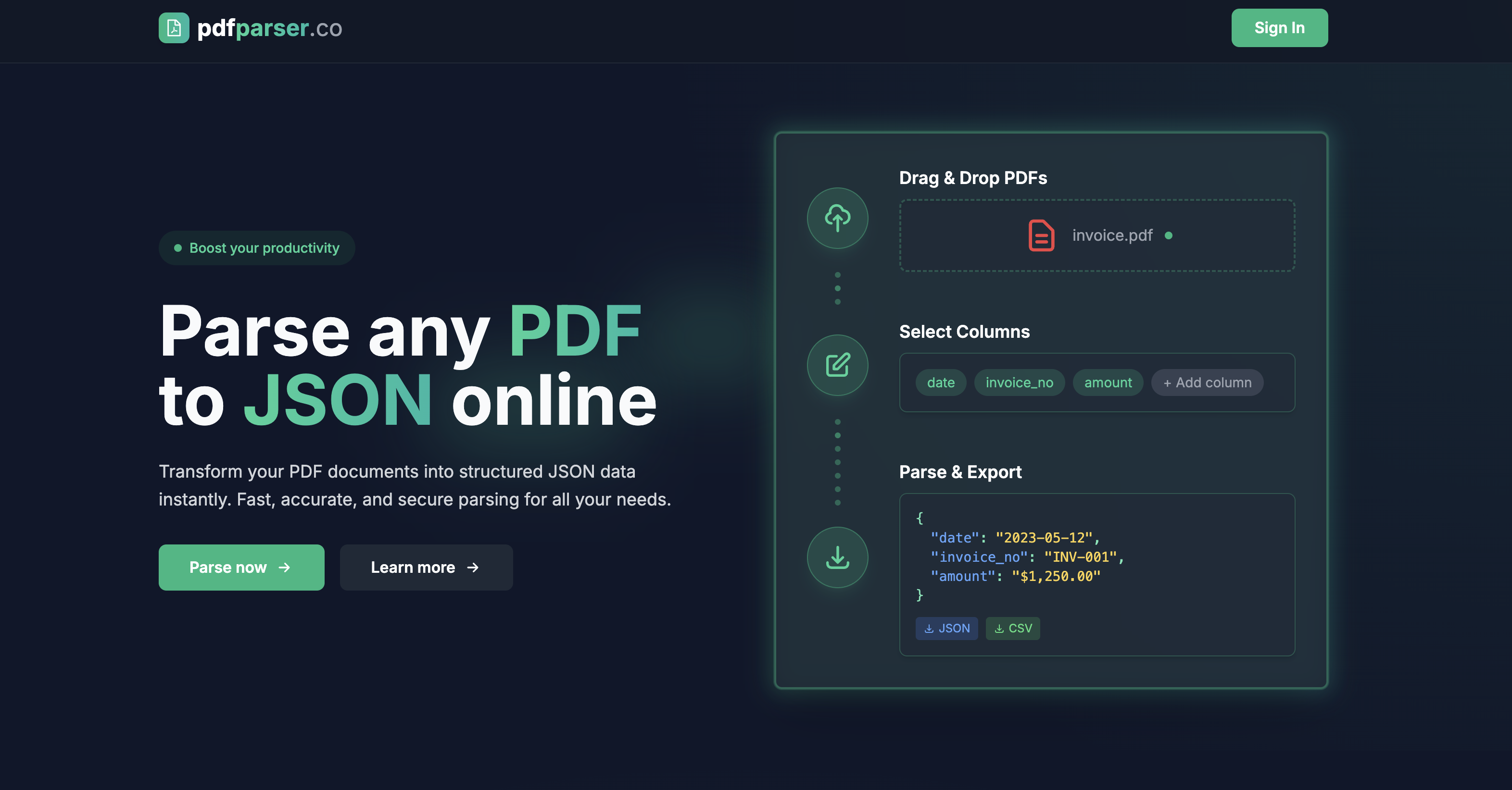 PDF Parser