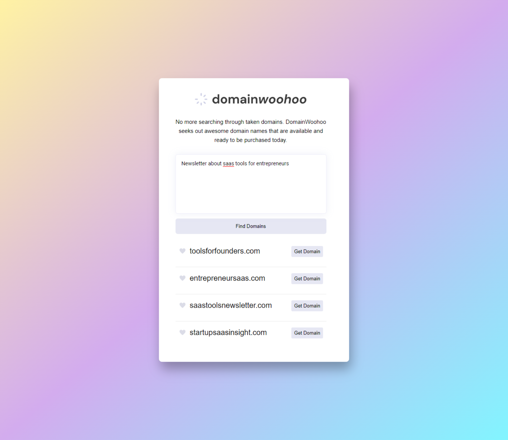 DomainWoohoo