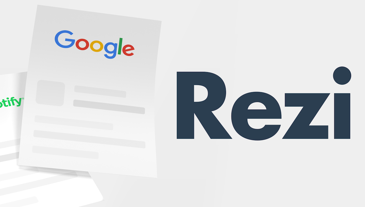 Rezi AI 简历生成器