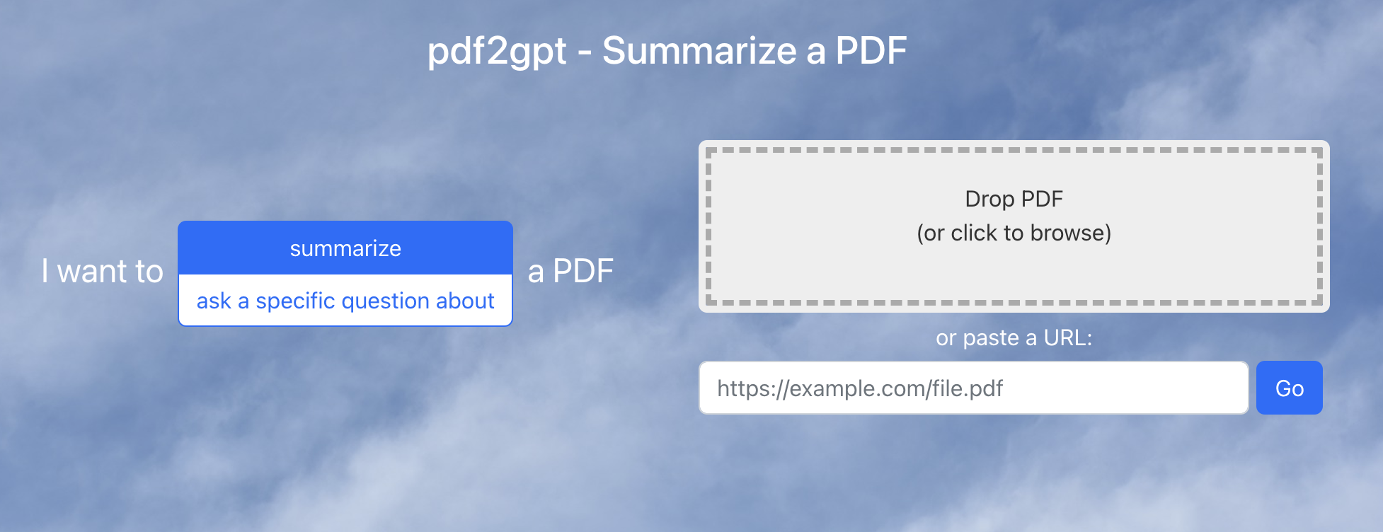 pdf2gpt