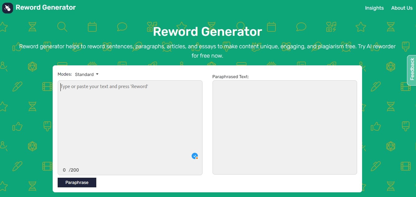 Reword Generator