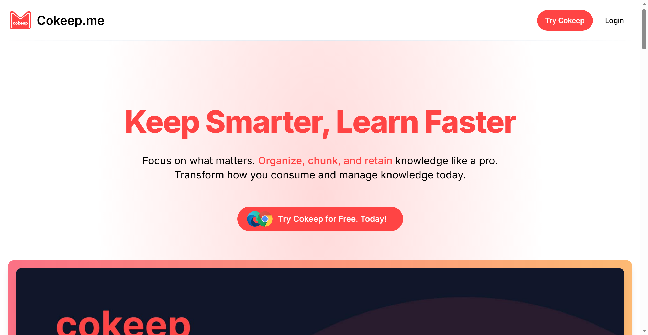 Cokeep