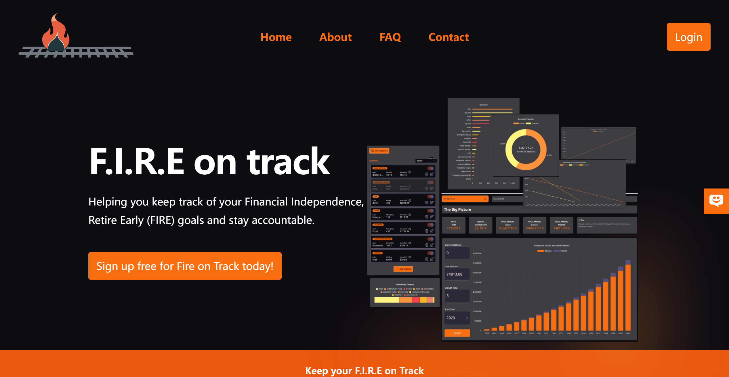 F.I.R.E On Track