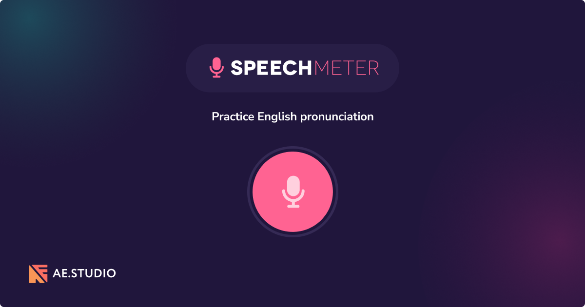 Speech Meter