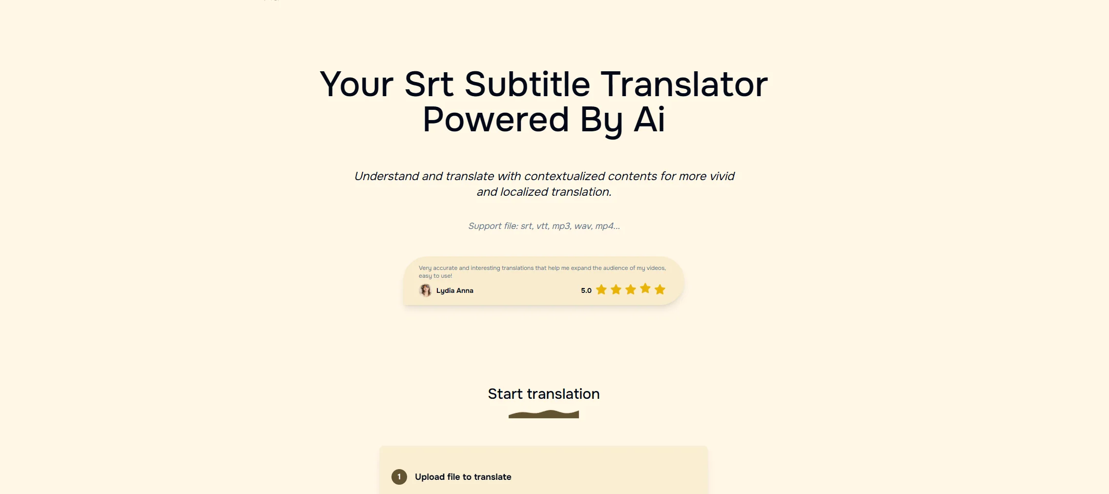 Subtranslate AI