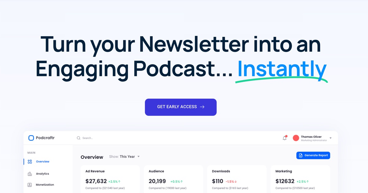 Podcraftr