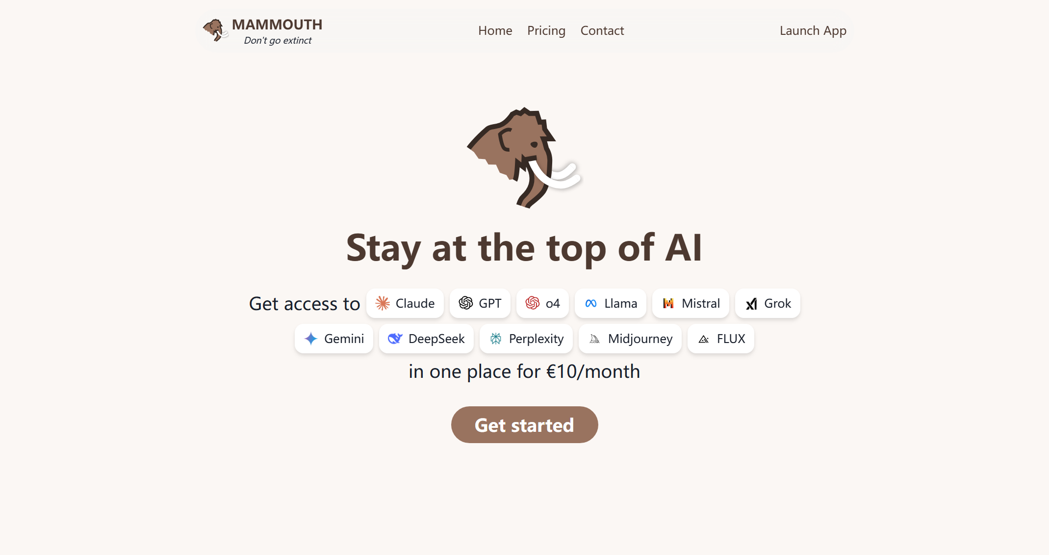 Mammouth AI