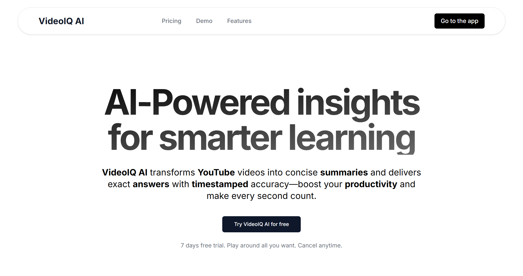 VideoIQ AI