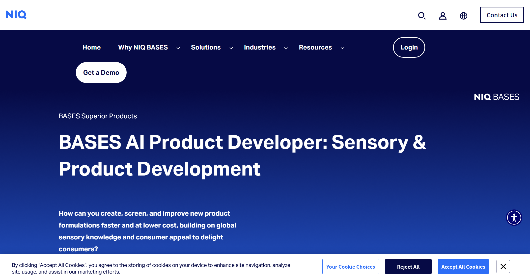 NIQ BASES Sensory Product Development