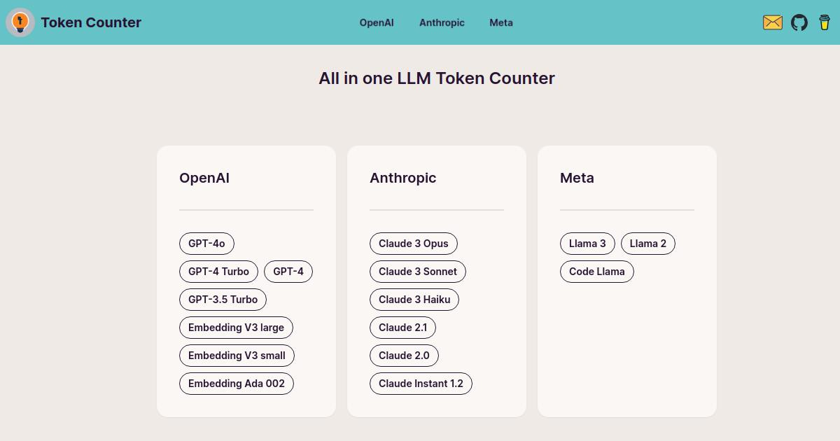 Token Counter