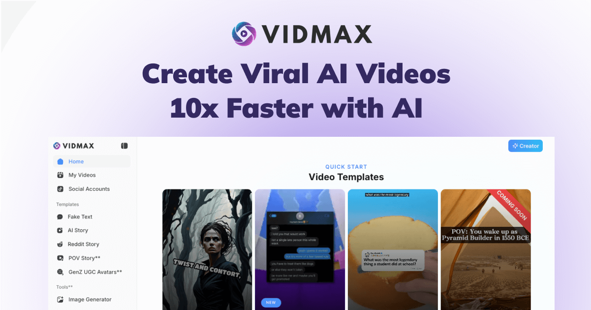 VidMax AI 封面
