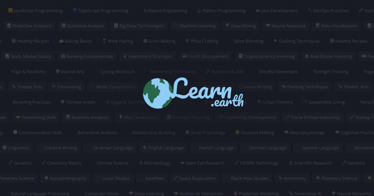 Learn Earth