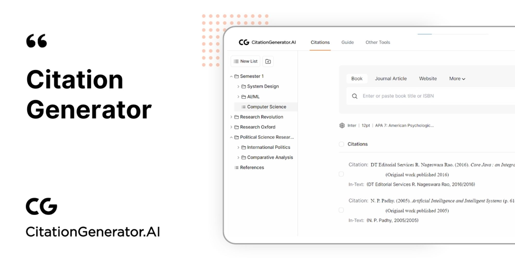 AI Citation Generator