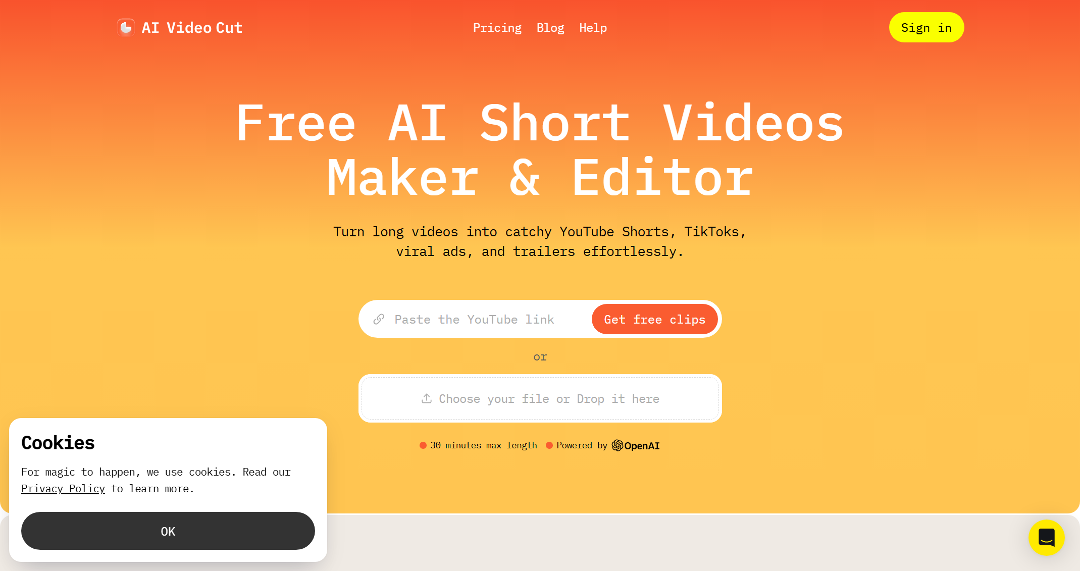 AI Video Cut
