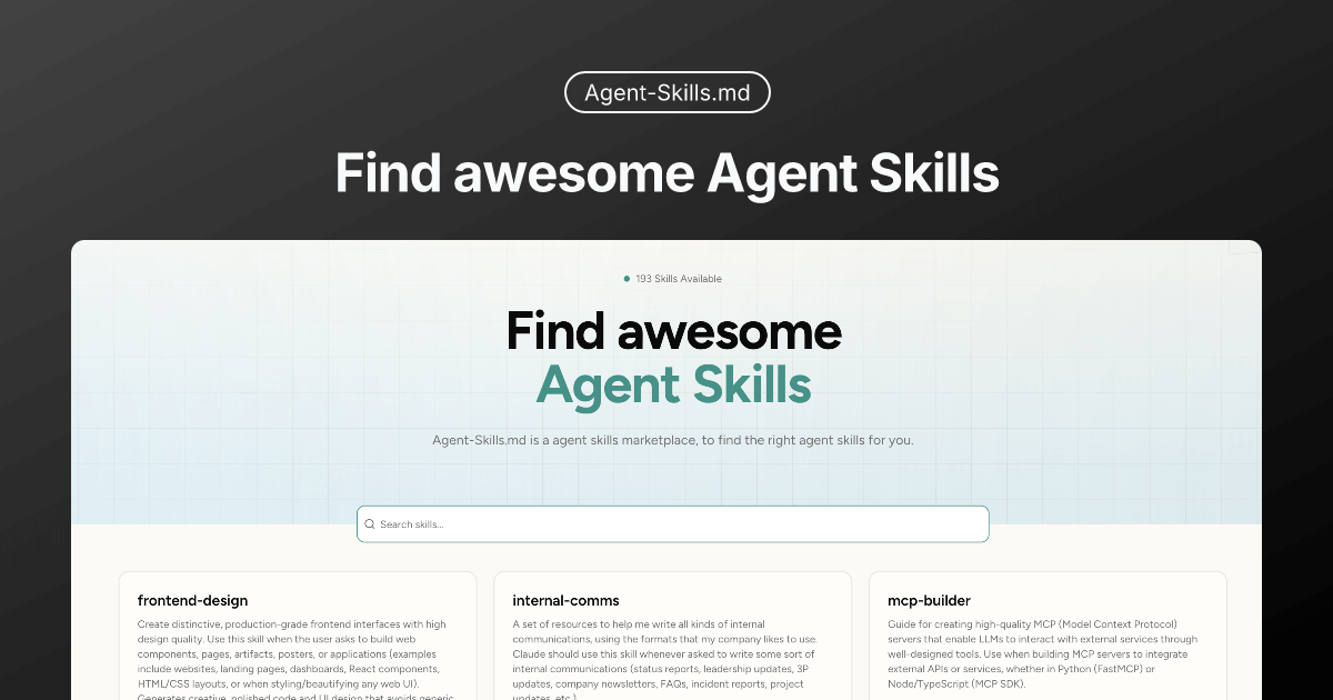 Agent-Skills.md